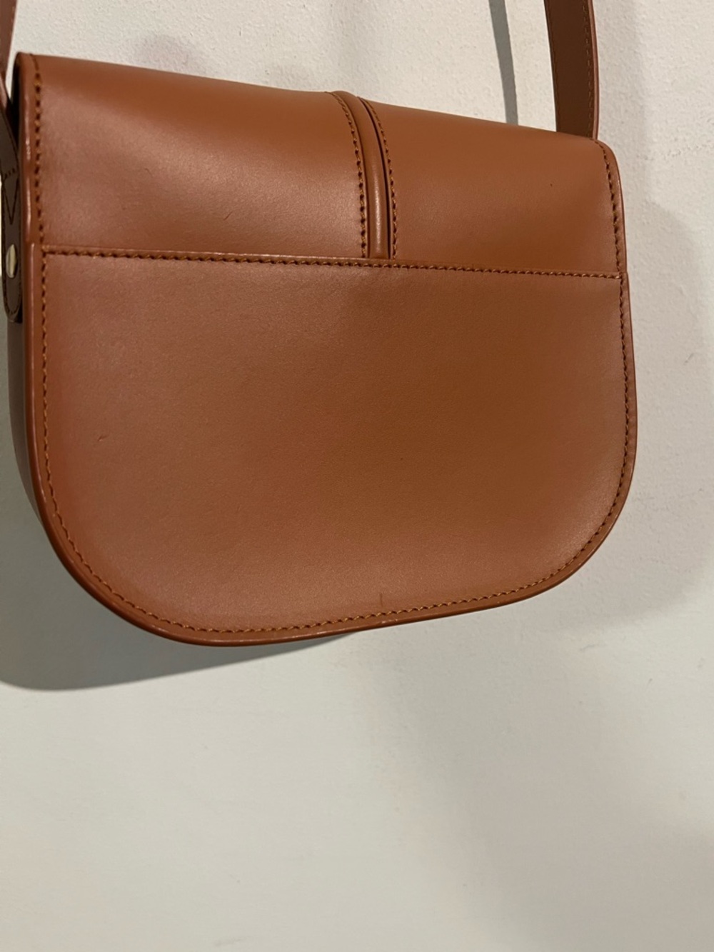 APC Sac Betty brown leather shoulder bag - Picture 4 of 8